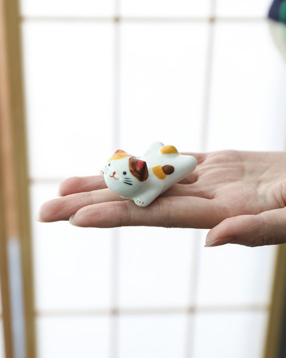 Nippon Chopstick Holder Cutty Cats 5pcs