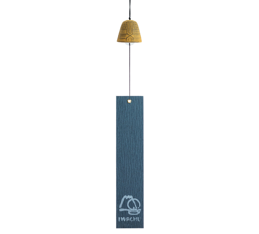 Iwachu Furin Feng Shui Bell Yellow 4,5 cm