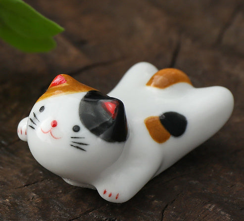 Nippon Chopstick Holder Cutty Cats 5pcs