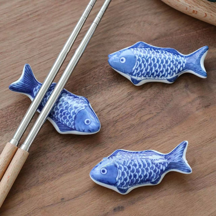 Nippon Chopstick Holder Fish 6pcs