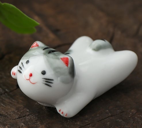 Nippon Chopstick Holder Cutty Cats 5pcs