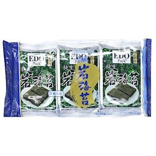EDO Seaweed snack 15g 3 pack