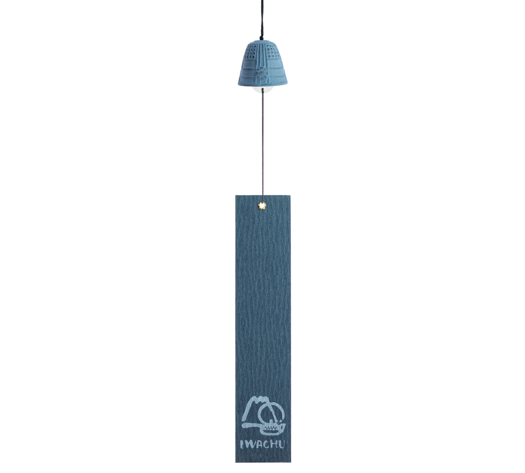 Iwachu Furin Feng Shui Bell Light Blue 4,5 cm