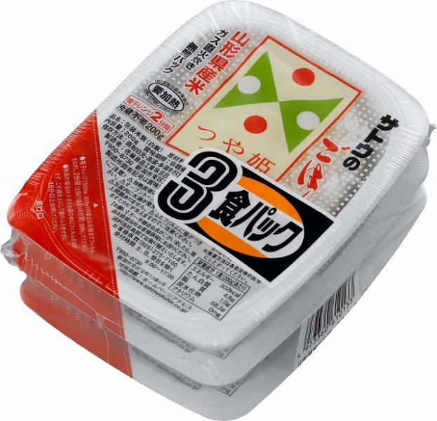 Sato Rice Yamagata Prefecture Tsuyahime 3x 200g
