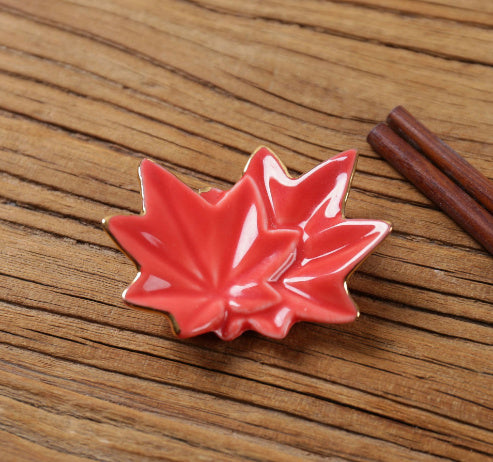 Nippon Chopstick Holder (Colorful Maple Leaves Kaede no ha 6ps)