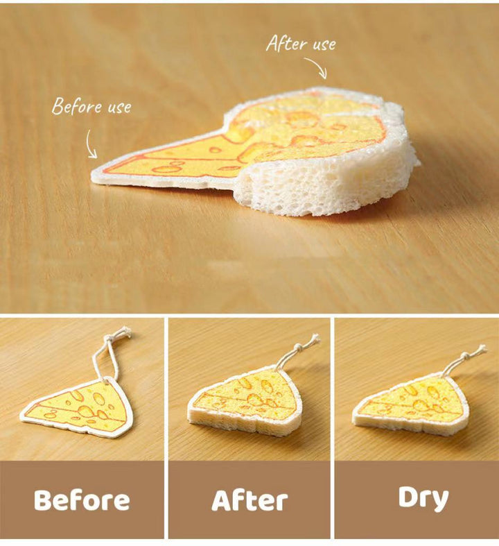 Nippon Wood Pulp Cotton Dish Sponge (Blowfish)