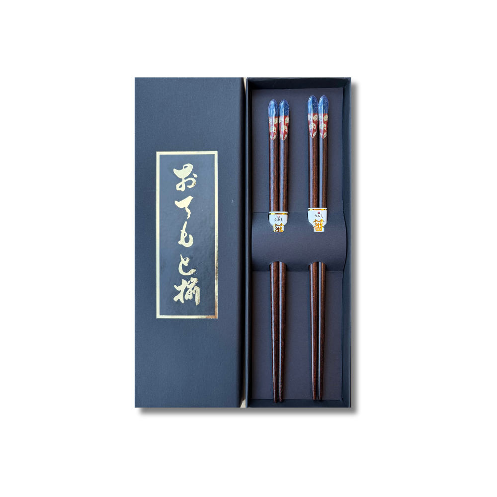 Chopsticks Fish wood 2 Pairs