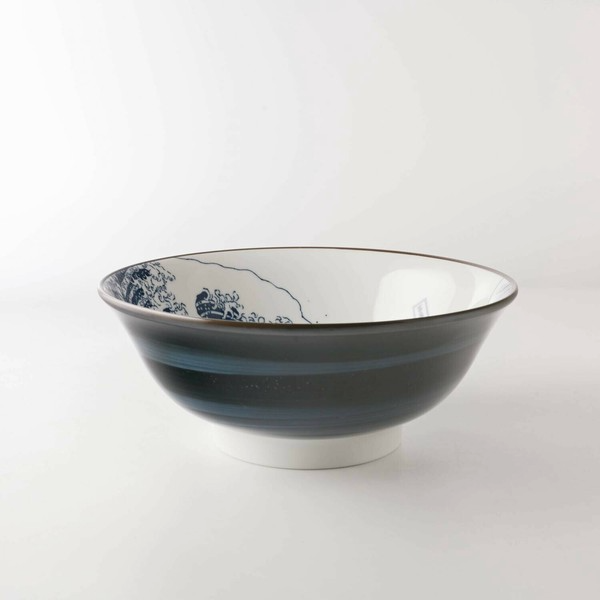 Hokusai Fuji Ramen bowl SEIKATSU Ø21 x H8,5cm