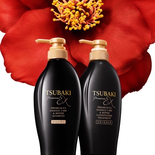 Shiseido Tsubaki  Premium Moist & Repair Shampoo + Condition