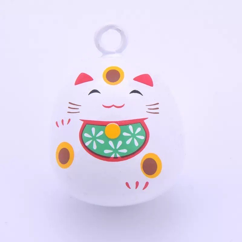 Nippon Water Sound Music Bell White Cat