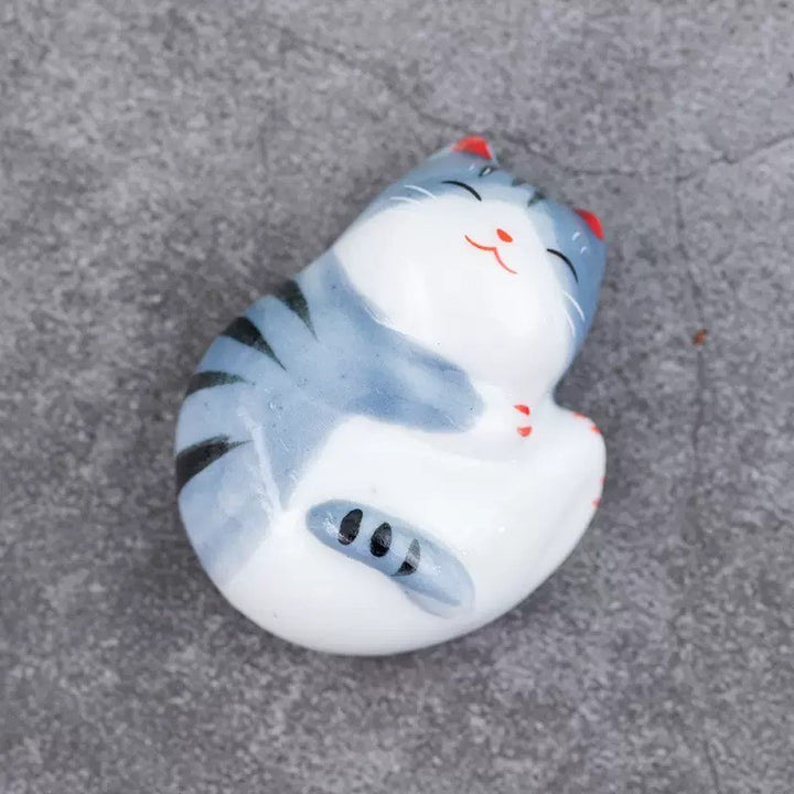 Nippon Chopstick Holder Sleepy Cats 5pcs