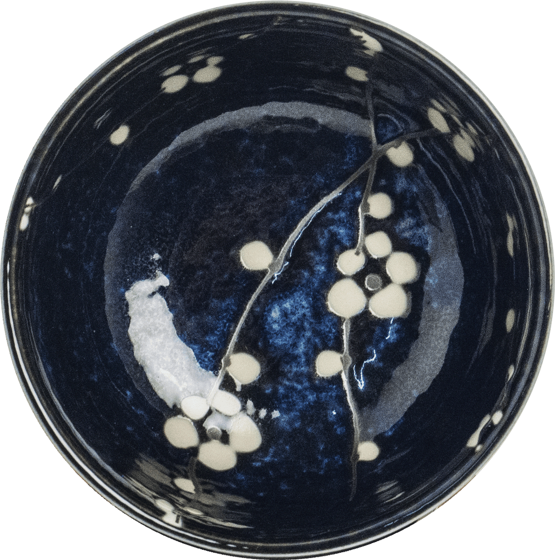 Matcha Bowl Hana Blue  Ø13 x H7 cm