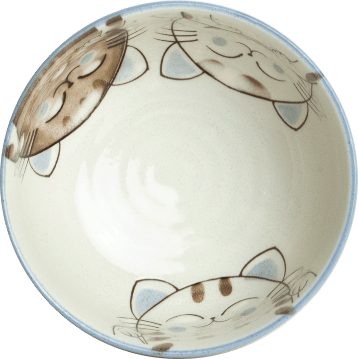Three Cats Matcha Bowl Pink Ø13 cm | H7 cm