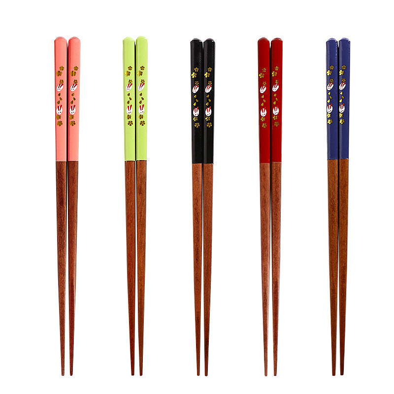 Nippon Chopsticks with  Rabbit / Pink
