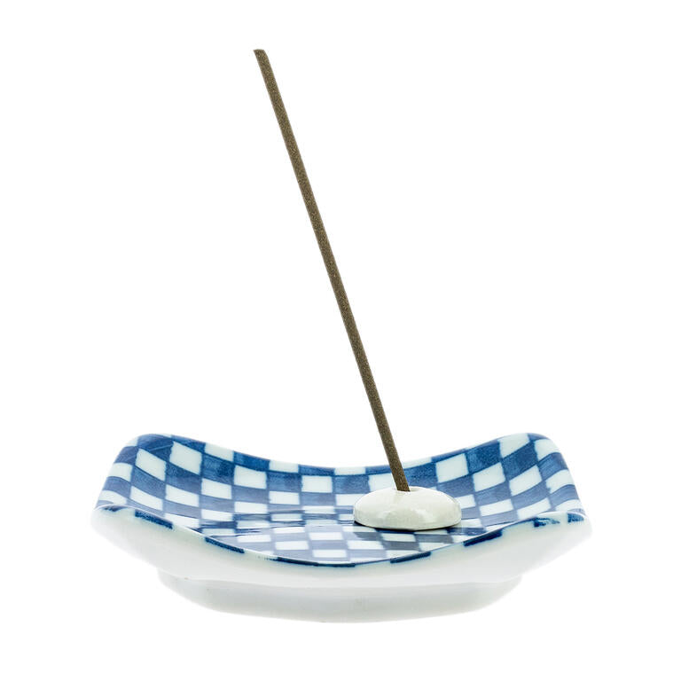 Flat Incense Holder - Ichimatsu