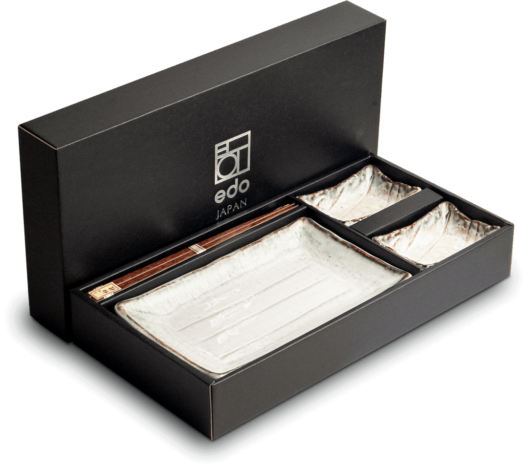 Japan White River Sushi SET  22x12,5cm | H2 cm