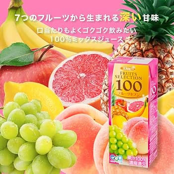 Fruits Selection Fruits Seven 100 Kami Pack 200ml
