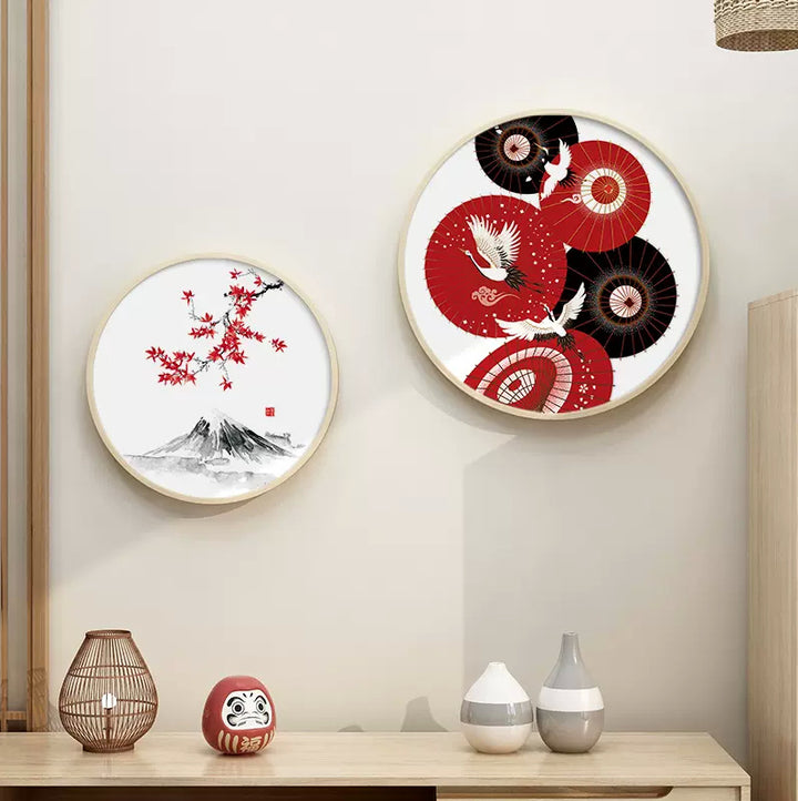 Japanese Famous Wall Art Carp Kites Koinobori 50*50cm