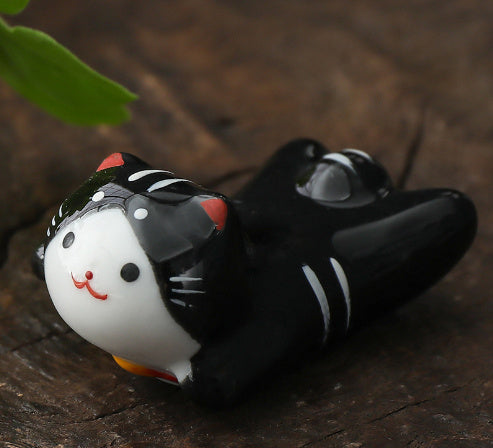 Nippon Chopstick Holder Cutty Cats 5pcs