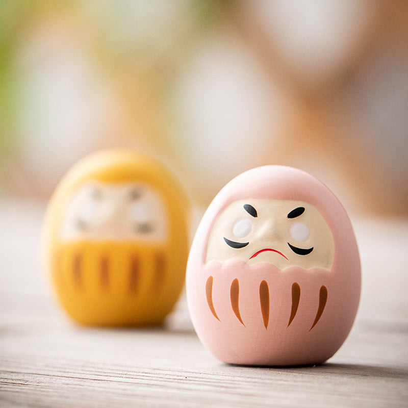 Nippon Daruma Ornament Pink (Pinku 4*4*4.5cm)