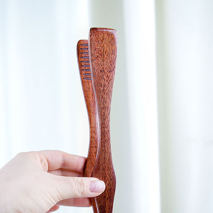 Nippon Creative Compact Wooden Bread Clip