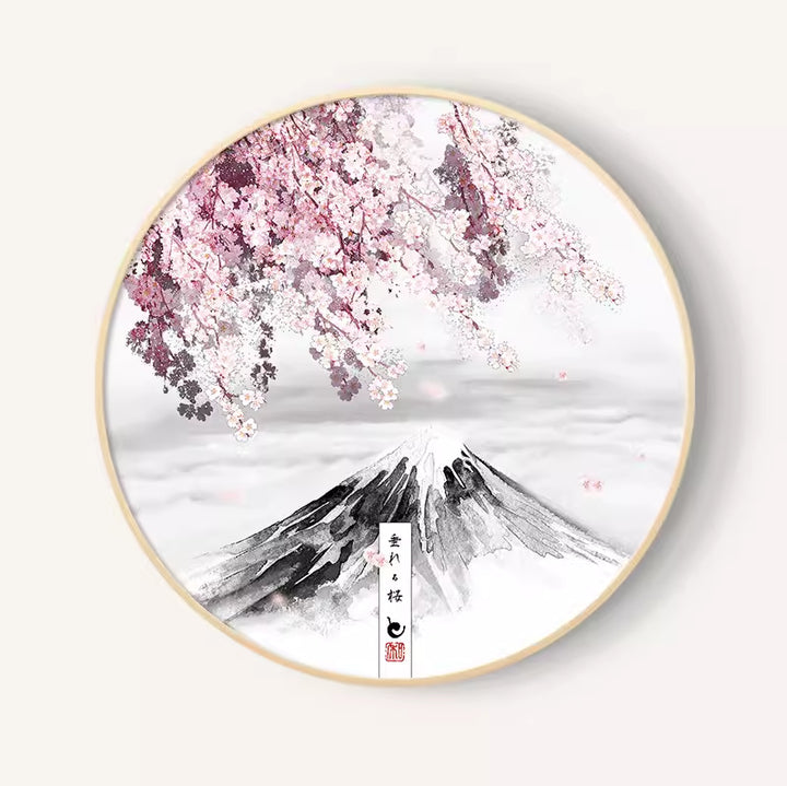 Japanese Famous Wall Art Cherry Blossom Sakura 40*40 cm