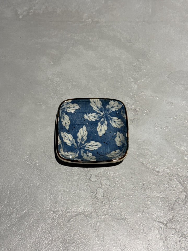 Mino Old Japan design plates set  Ø9 cm | 5 pcs