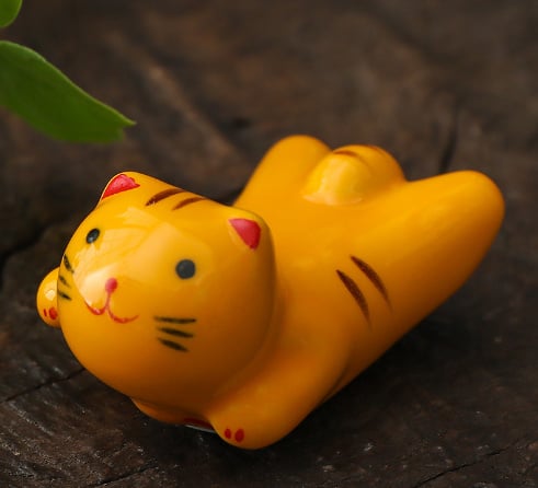 Nippon Chopstick Holder Cutty Cats 5pcs