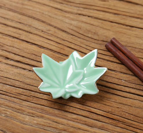 Nippon Chopstick Holder (Colorful Maple Leaves Kaede no ha 6ps)