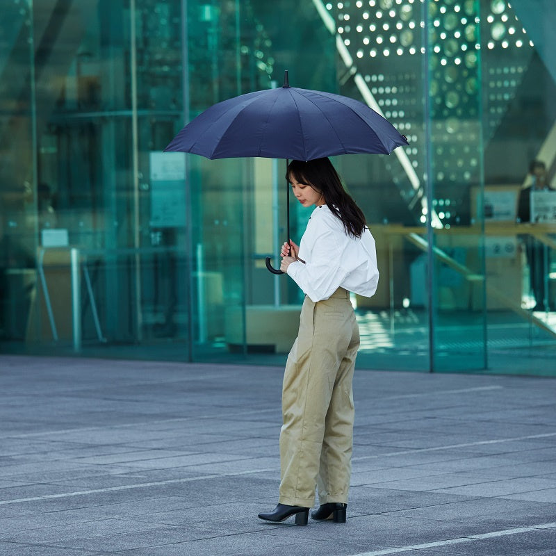 Shupatto One-Pull Closing Umbrella 62cm – Greige