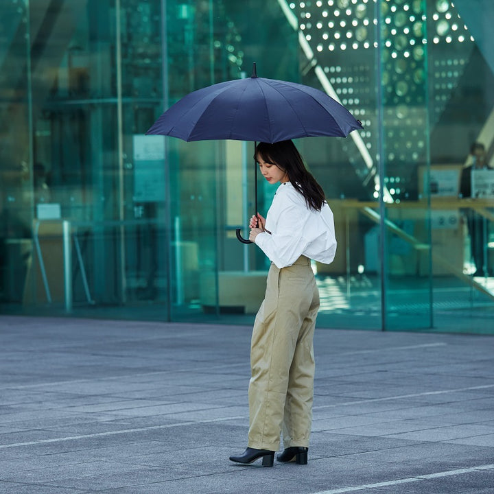 Shupatto One-Pull Closing Umbrella 62cm – Greige
