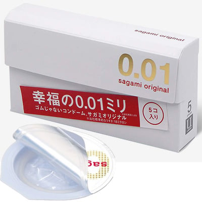 Sagami Original Japan Condom 0.01 5pcs