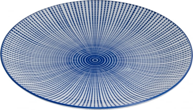 Tokusa China blue  Rond 21,5 cm