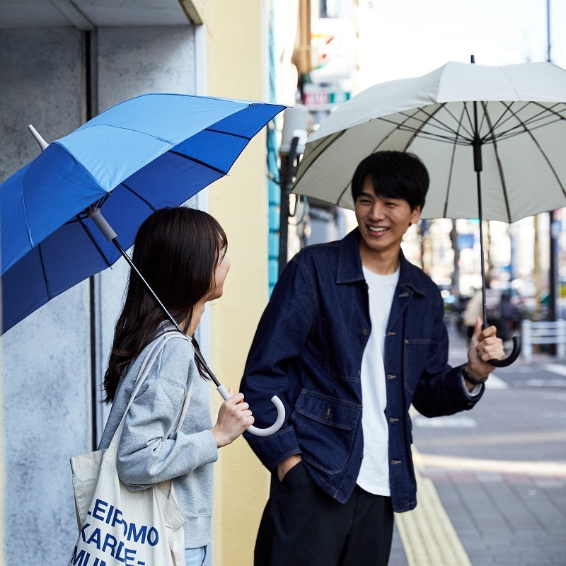 Shupatto One-Pull Closing Umbrella 62cm – Greige