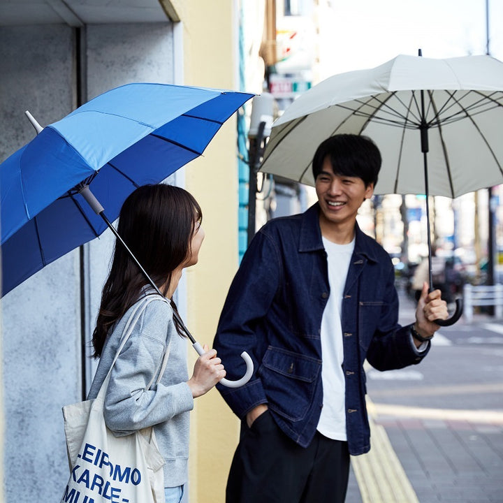 Shupatto One-Pull Closing Umbrella 62cm – Greige