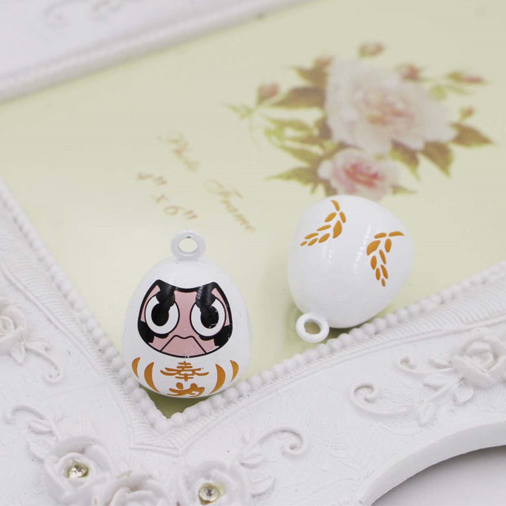 Nippon Water Sound Music Bell (White Daruma 2*3cm)