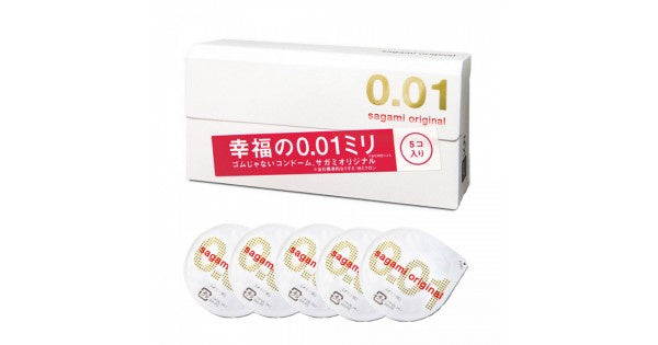 Sagami Original Japan Condom 0.01 5pcs