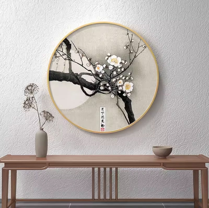 Japanese Famous Wall Art See You Under the Moon Hana 50*50 cm