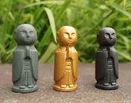 Iwachu Jizo protector black 10cm