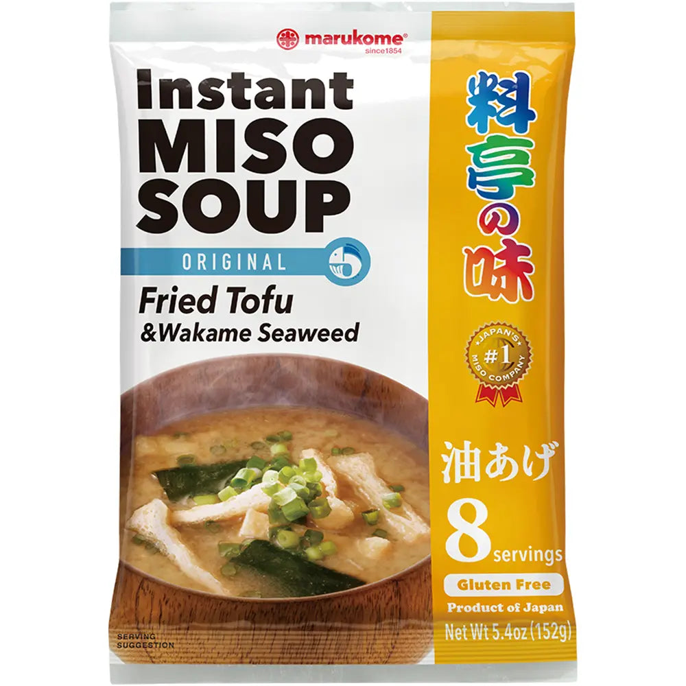 Ryotei No Aji Miso soup Fried Tofu & Wakame 152g