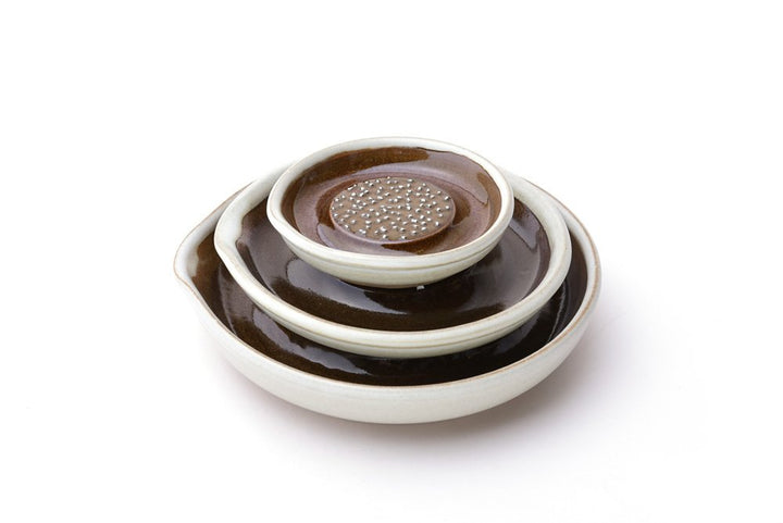 Japanese Grater Ceramic plate Medium 15,5x15x2,7cm