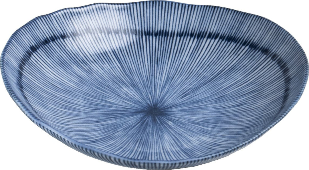 Hoso Tokusa Plate Oval 22.5x17.5x5cm