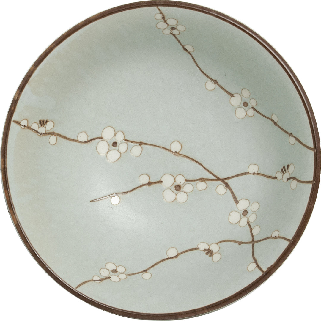 Hana Soshun light green Bowl Ø22 cm | H9 cm