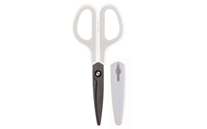 Plus Scissors Fluorine-coated SC-175SF White/Grey