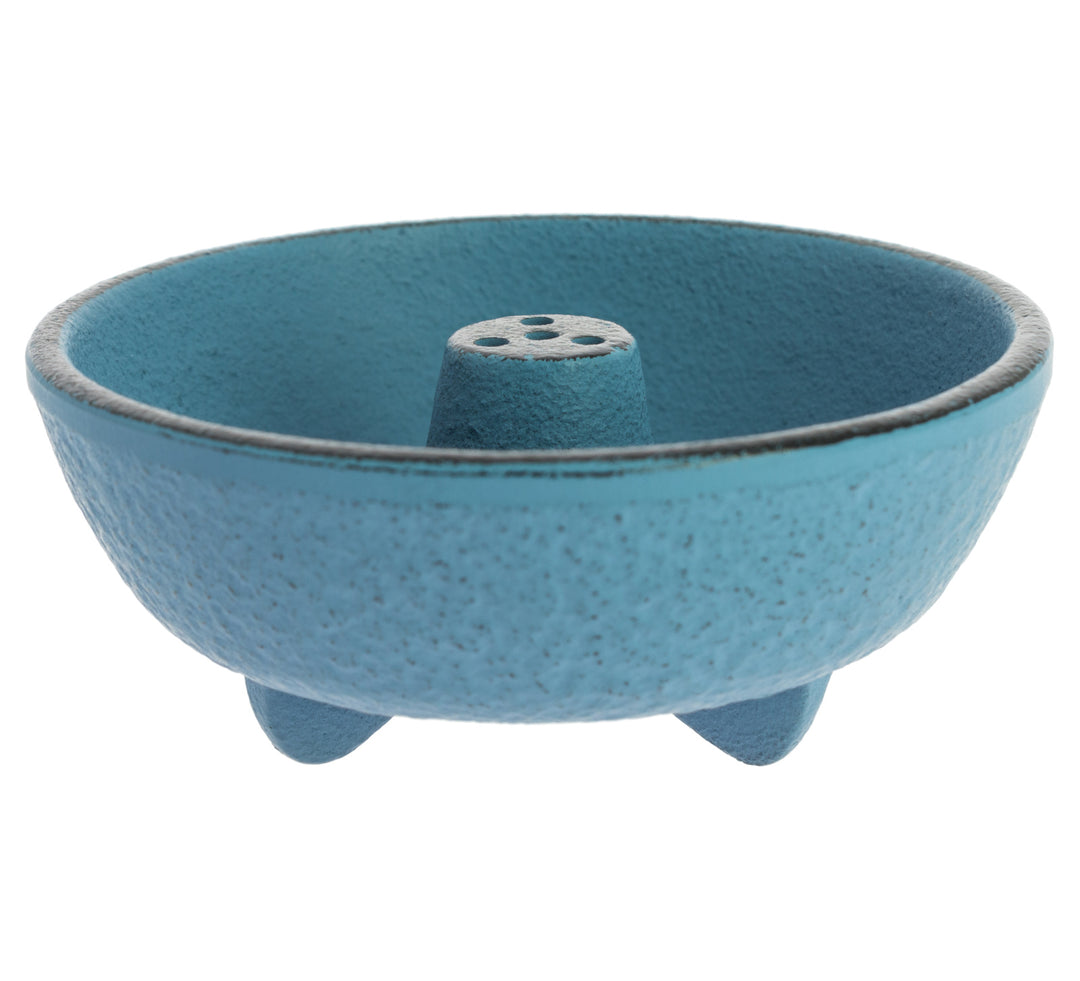 Incense Burner Iwachu Fontain Fuente Azul Claro Ø8.3xH3.1 cm