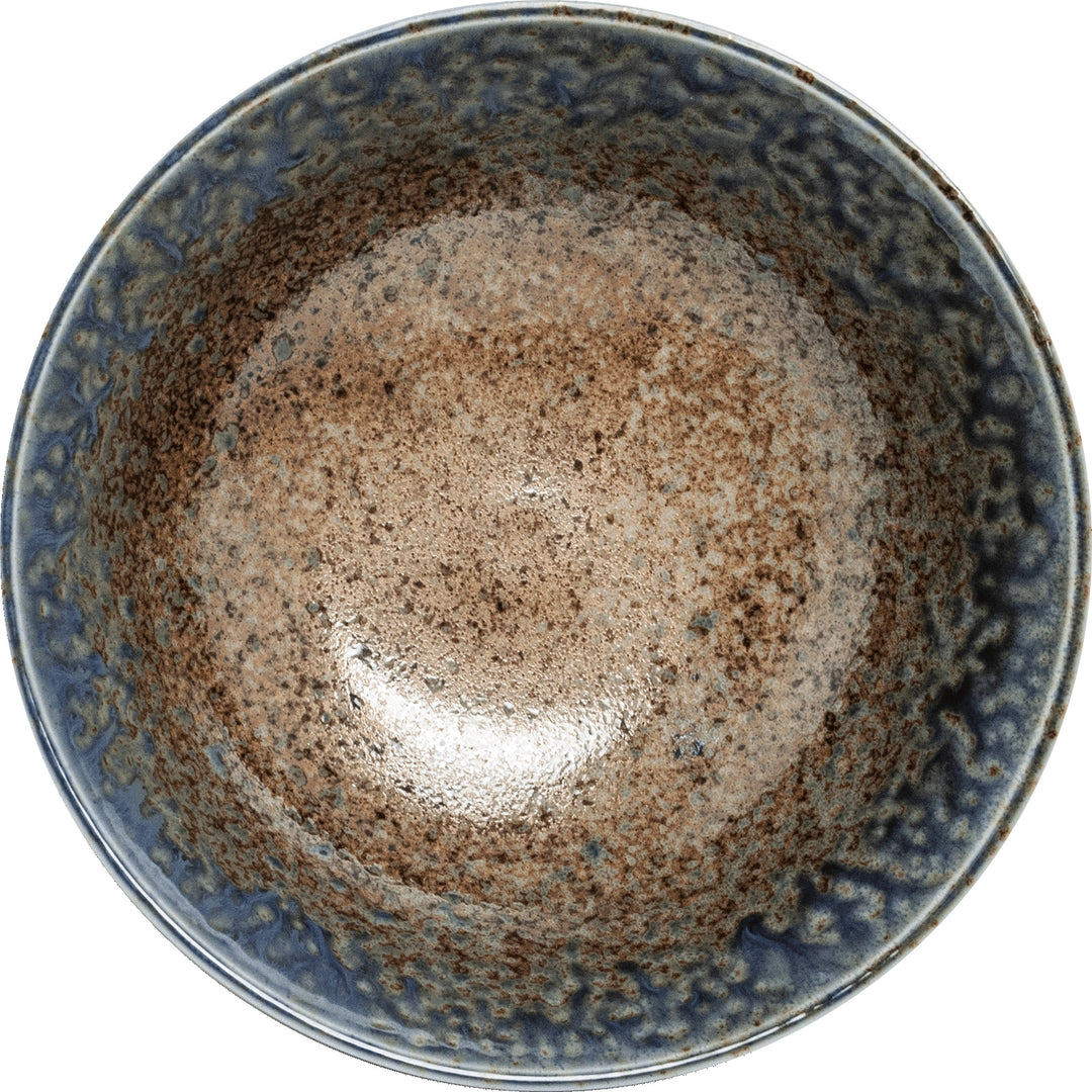 Brown and blue bowl Ø21.2 cm | H8.5cm